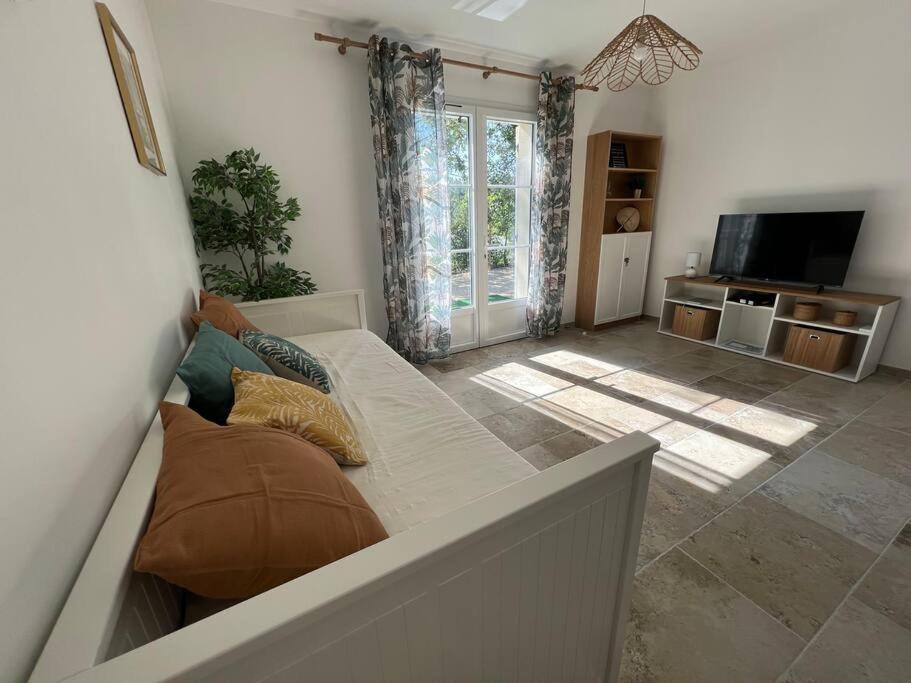 Villa La Bastide D'Elma - Clim - Wifi Sarrians Esterno foto